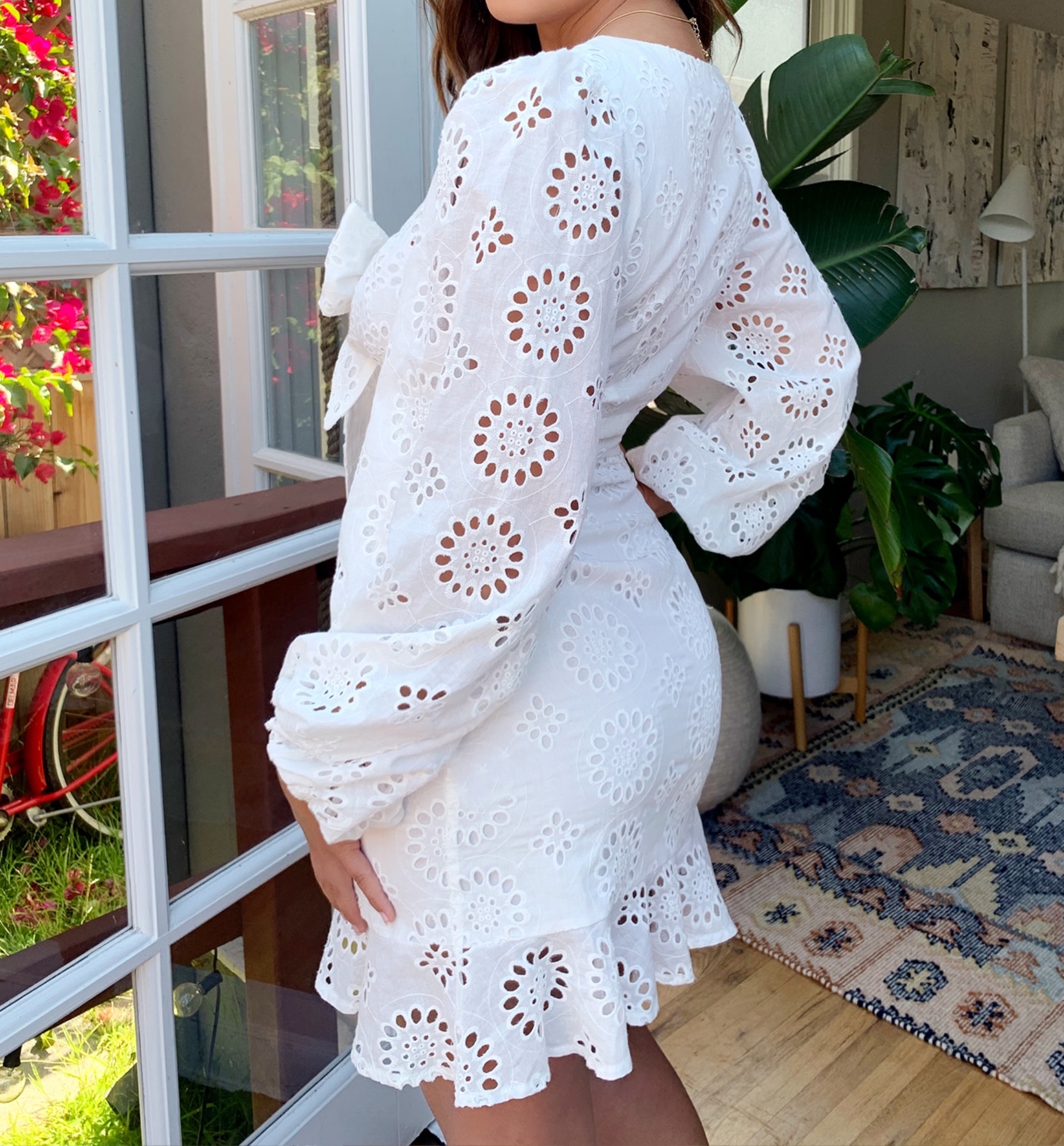Shein vestidos blancos clearance