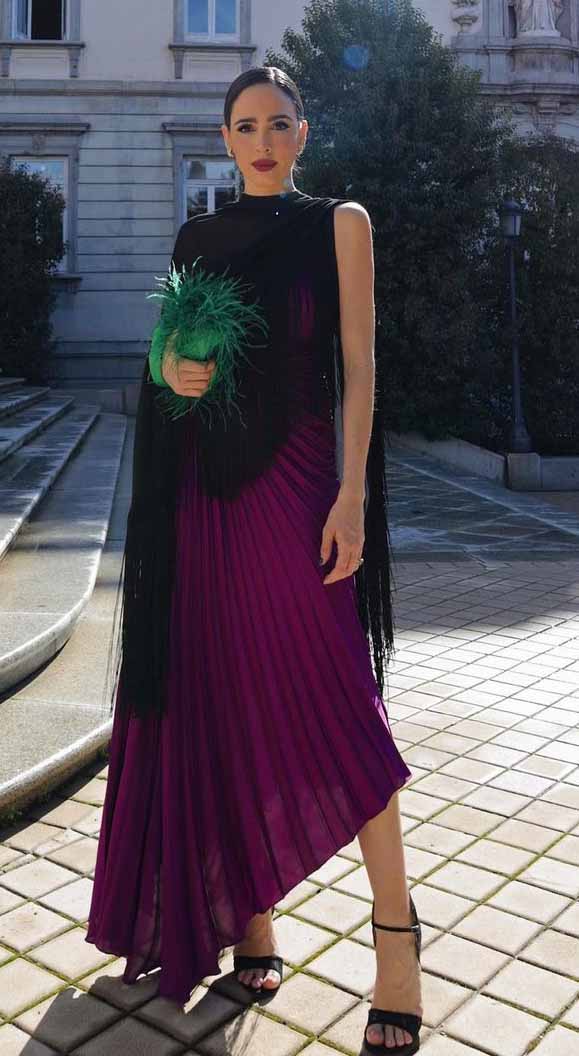 Las claves del precioso look de invitada de día de Rocío Osorno