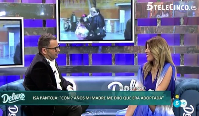 Isa Pantoja se mostró muy relajada en su entrevista pese a su timidez