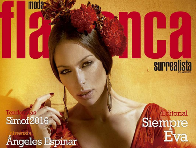 Eva González protagoniza esta semana la portada de la revista Surrealista Flamenco Moda