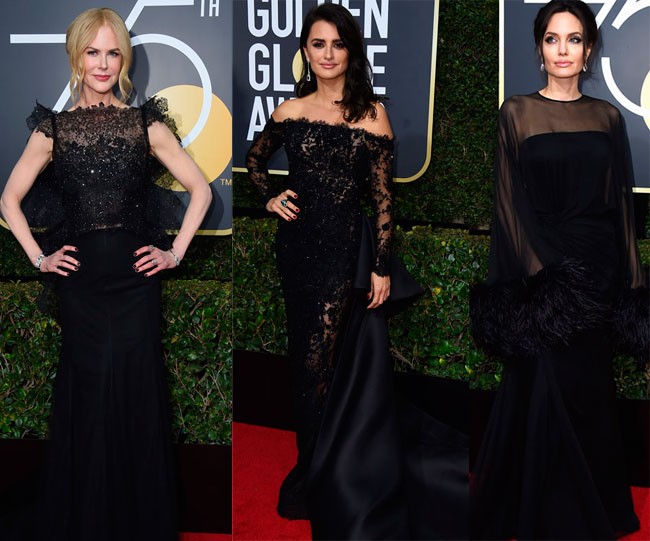Imagen de Globos de Oro: las mejor y peor vestidas de una noche de negro