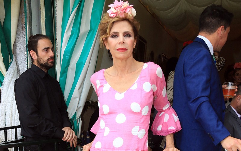 Imagen de Famosos muy flamencos en la Feria de Abril: de Eugenia a Ágatha Ruiz de la Prada