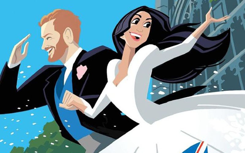 Imagen de La boda del príncipe Harry y Meghan Markle, ¡se convierte en un cómic!