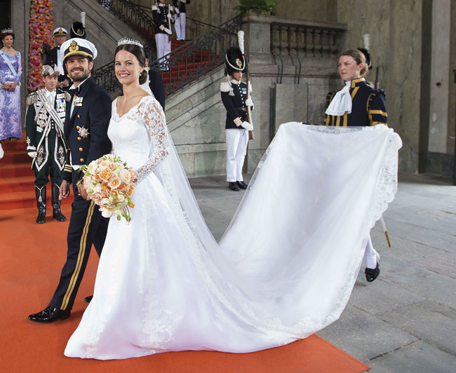 Meghan Markle: Los diseñadores de los vestidos de novia reales