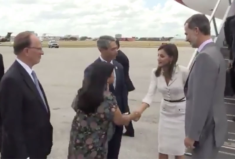 Imagen de Los Reyes Felipe y Letizia aterrizan en San Antonio, su segunda parada en su viaje por EE.UU.