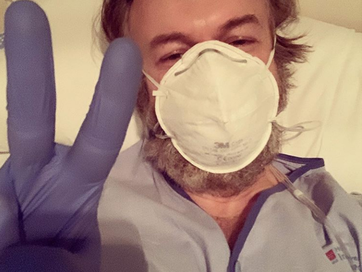 Imagen de El actor Tristán Ulloa, ingresado en el hospital tras dar positivo en coronavirus
