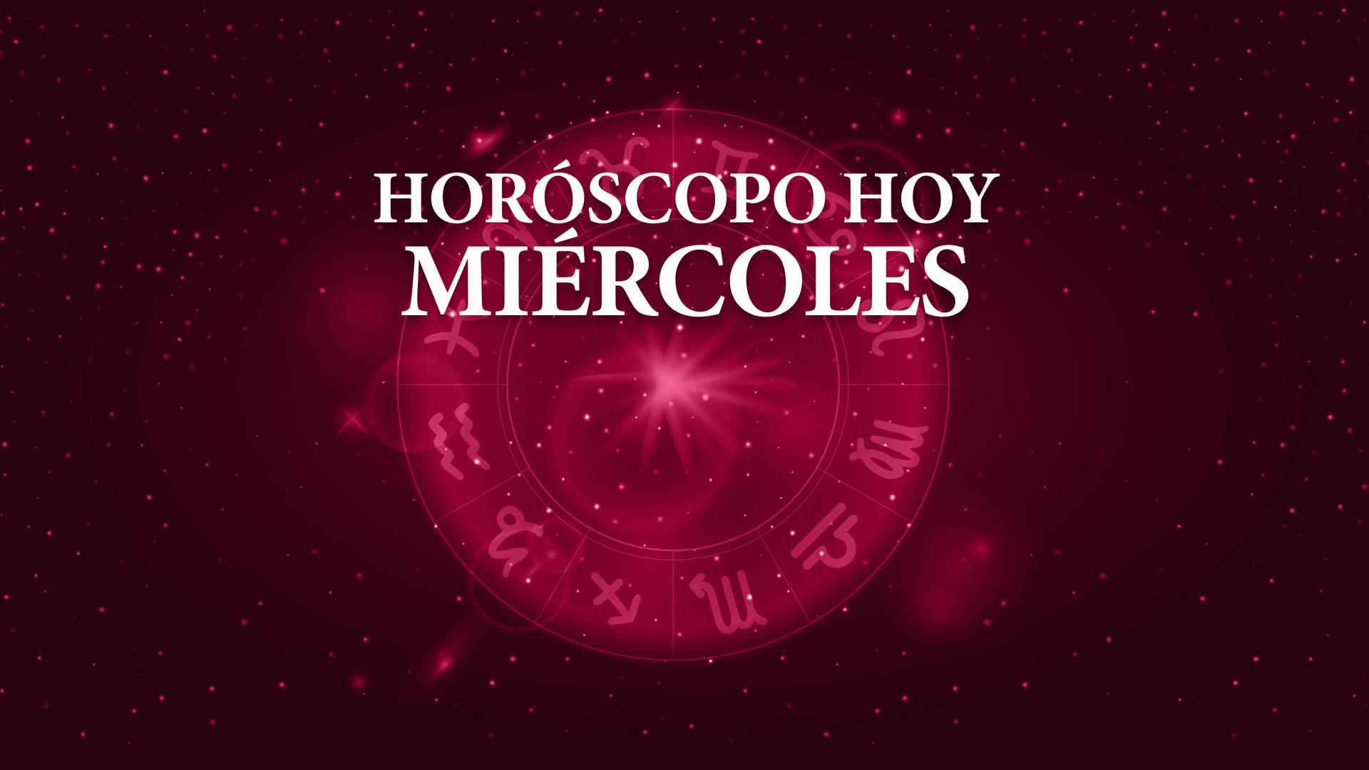 Imagen de Horóscopo de hoy miércoles 20 de septiembre