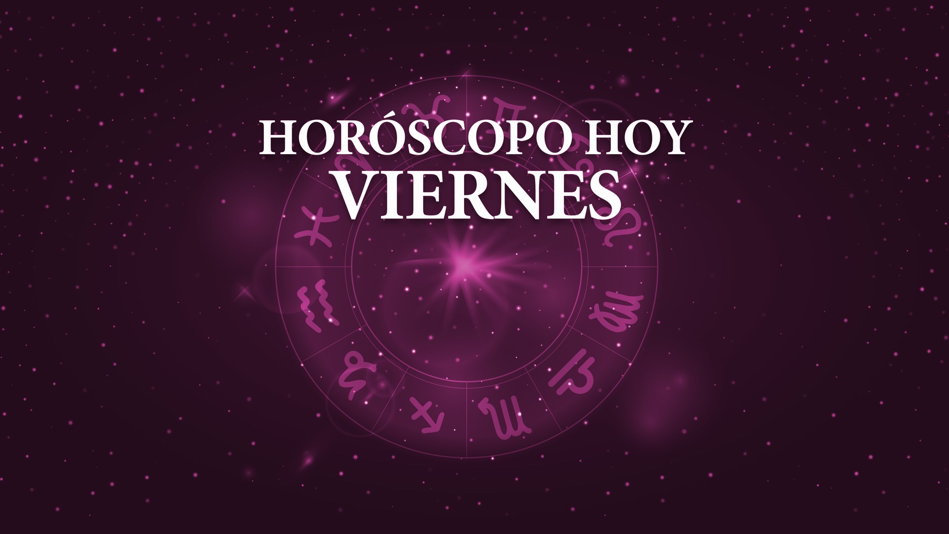 Imagen de Horóscopo de hoy viernes 24 de noviembre