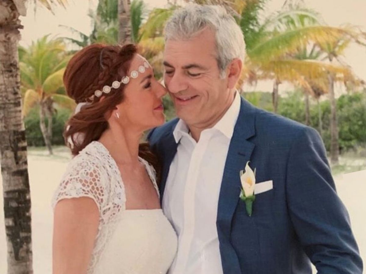 Carlos Sobera recuerda su boda con su mujer, Patricia Santamarina